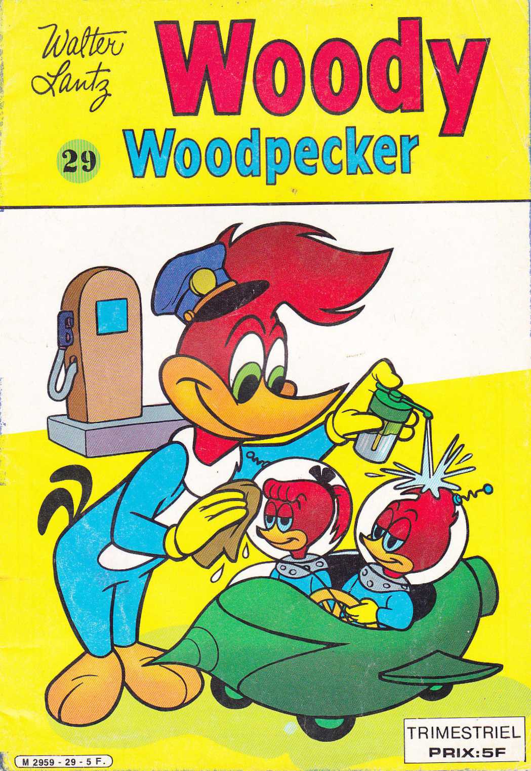 Scan de la Couverture Woody Woodpecker n 29